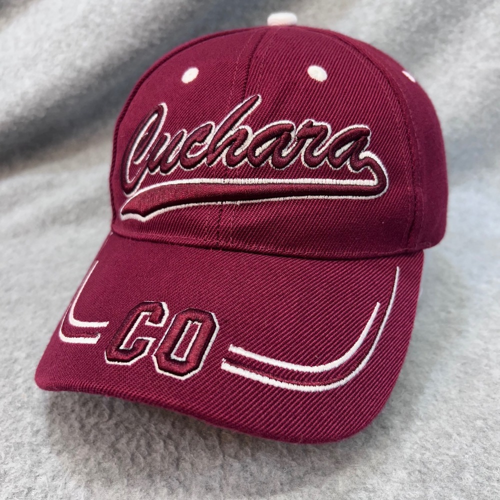 Cuchara CO Adult Maroon Dimco Apparel Baseball Hat Embroidered Adjustable OSFM